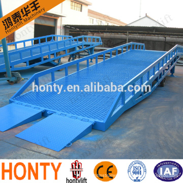 hot sale 10t mobile hydraulic container loading dock ramp lift